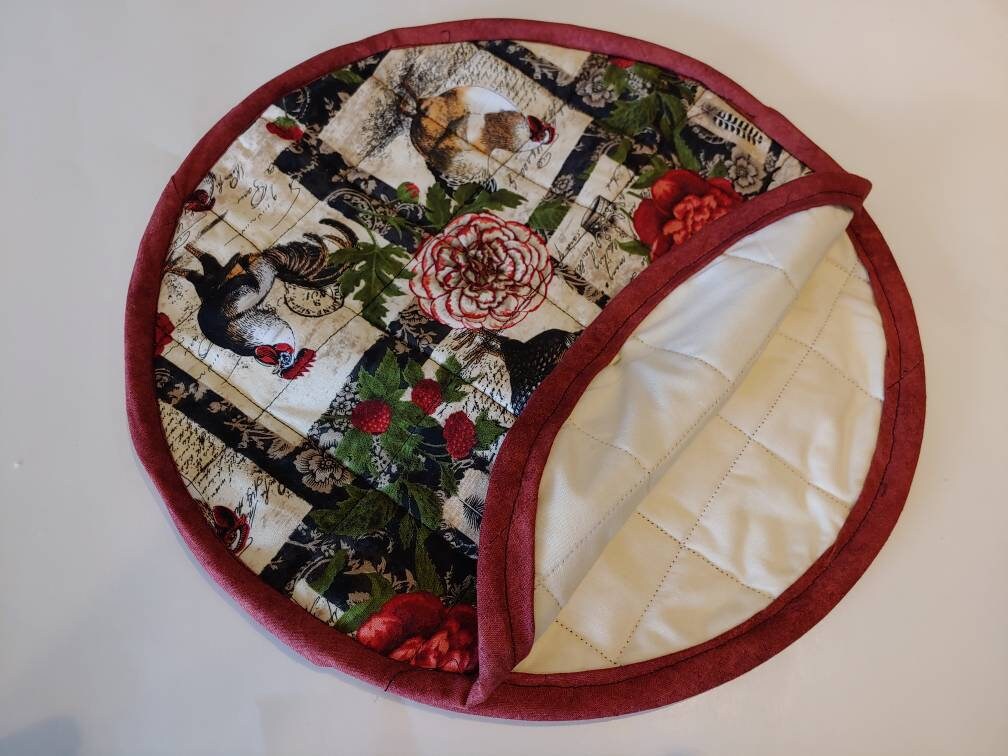 Tortilla Warmer Burrito Size Kitchen Decor Dining Decor Etsy