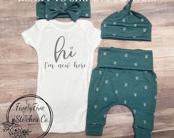 gender neutral take home outfit