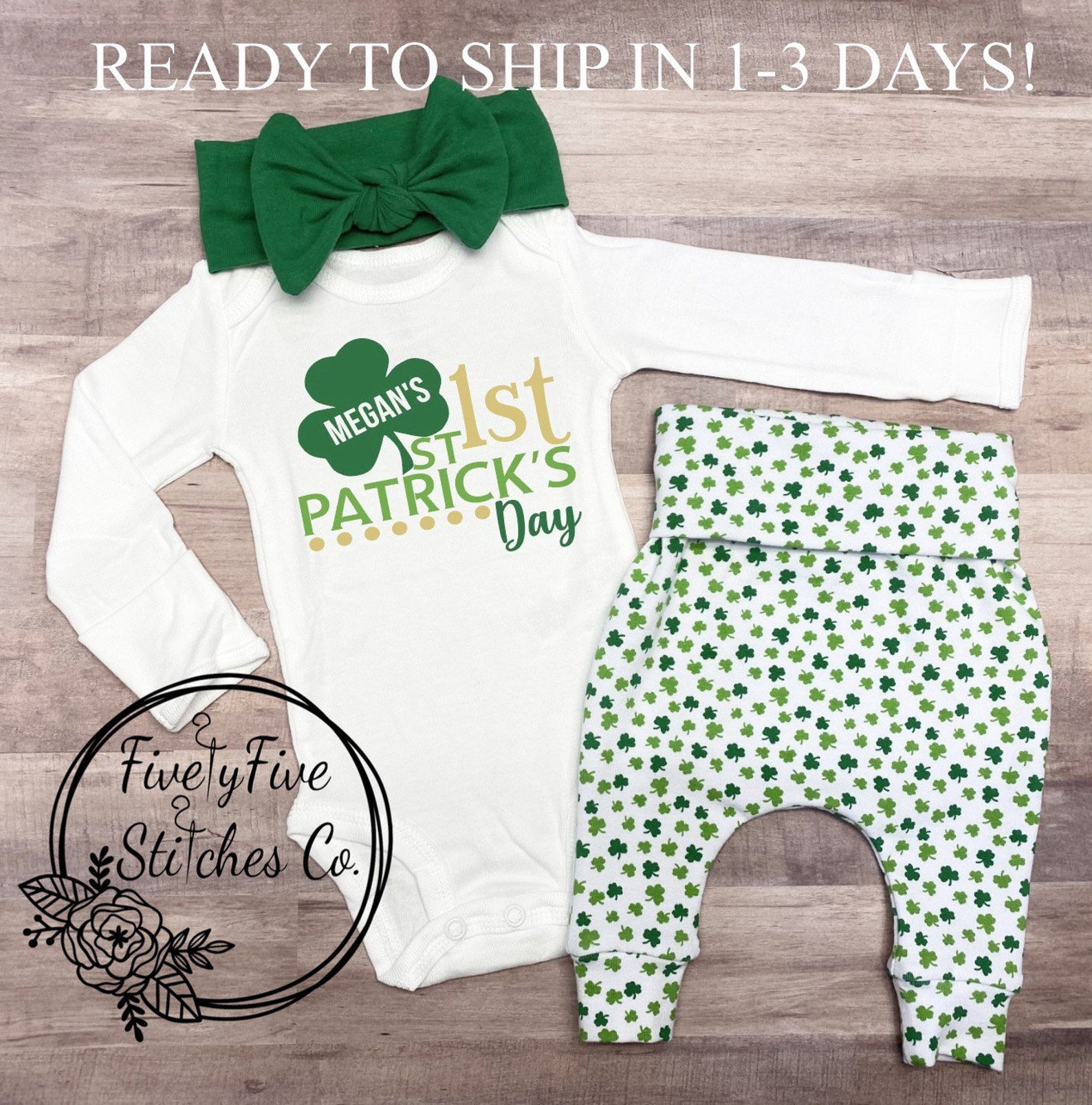toddler girl st patricks day shirt