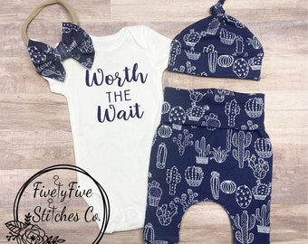 Gender Neutral Going Home Outfit Gender Neutral Coming Home Outfit Worth The Wait Cactus Gender Neutral Baby Clothes Unisex Baby Clothes