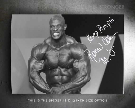 Ronnie Coleman Pre Signed Photo Print Poster 12x8 Inches 30cm X 20cm Superb  Quality - Etsy UK