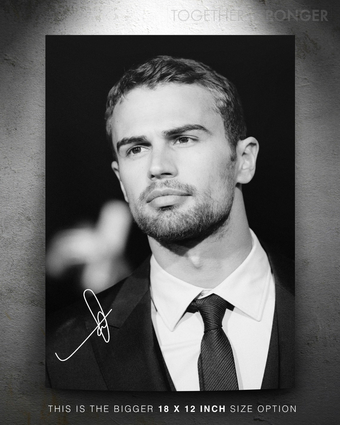 Theo James Pre Signed Photo Print