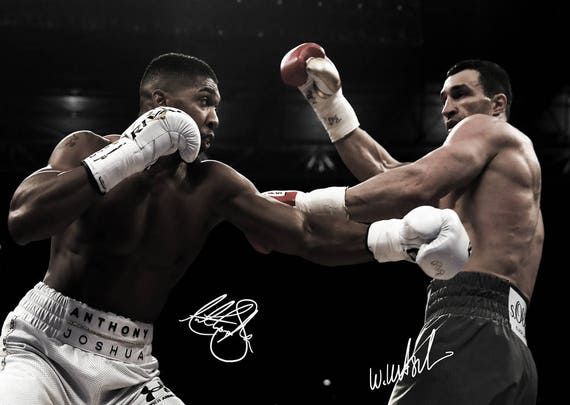 A4 A3 A2 A1 A0| Anthony Joshua Boxing British Athlete Poster Print T495