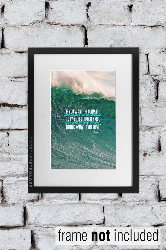 Point Break Citation Art Photo Impression Affiche 12x8 Etsy France