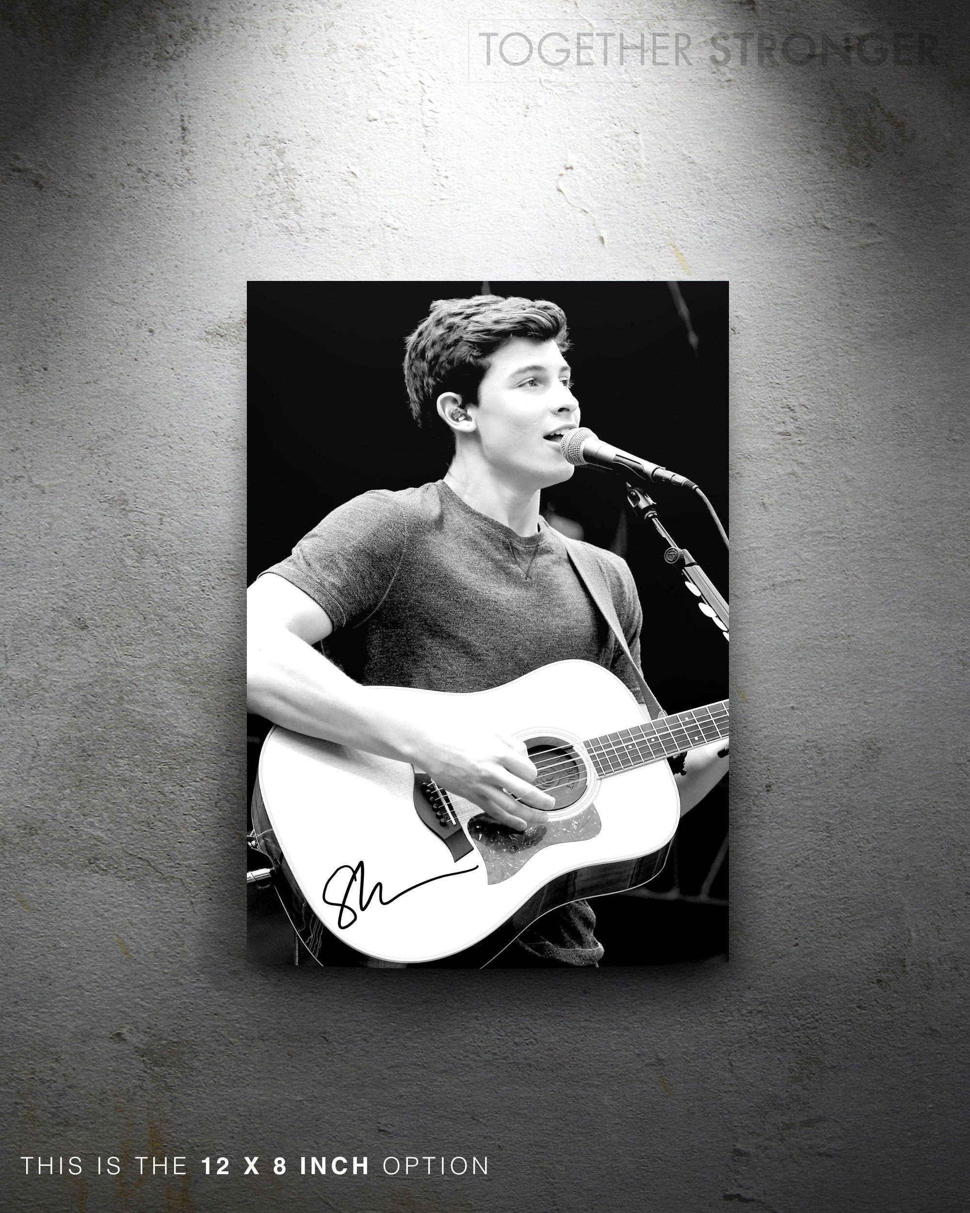 Shawn Mendes Pre Signed Photo Print Poster 12x8 Inches 30cm | Etsy