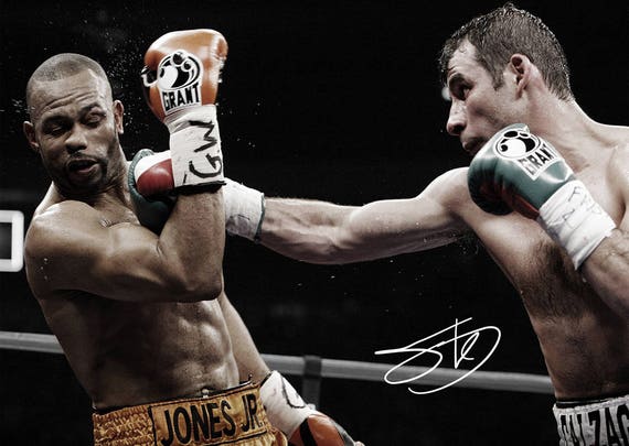 FREE DELIVERY Signed Photo A5 Mounted Print JOE CALZAGHE