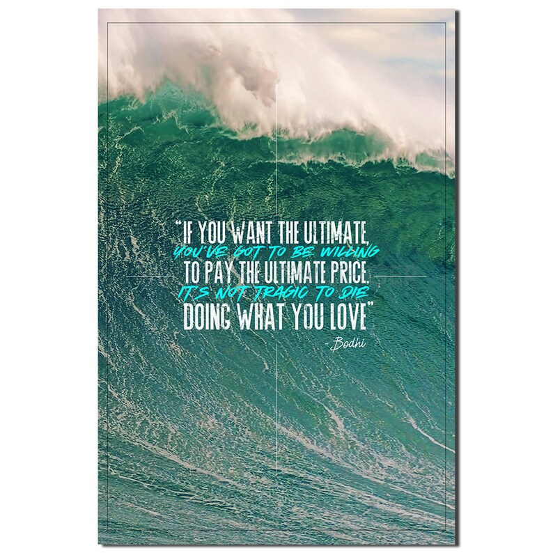Point Break Quote Art Photo Print Poster 12x8 Inches 30cm X Etsy