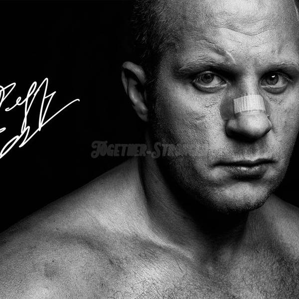 Fedor Emelianenko pré signé affiche d’impression photo - 12x8 pouces (30cm x 20cm) - Qualité superbe