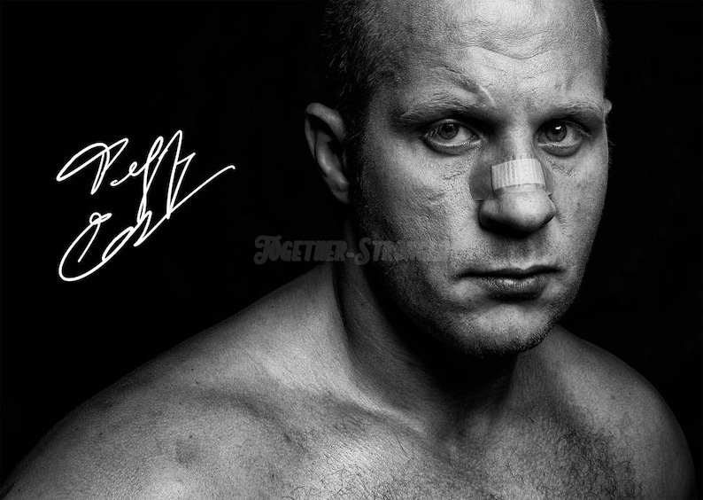 Fedor Emelianenko Poster 60x90cm - Leinwand Kunstdruck