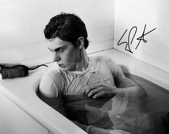 Evan Peters pre signed photo print poster - 12x8 inches (30cm x 20cm) - Superb quality - N.0 1