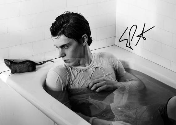 Evan Peters pre signed photo print poster - 12x8 inches (30cm x 20cm) - Superb quality - N.0 1