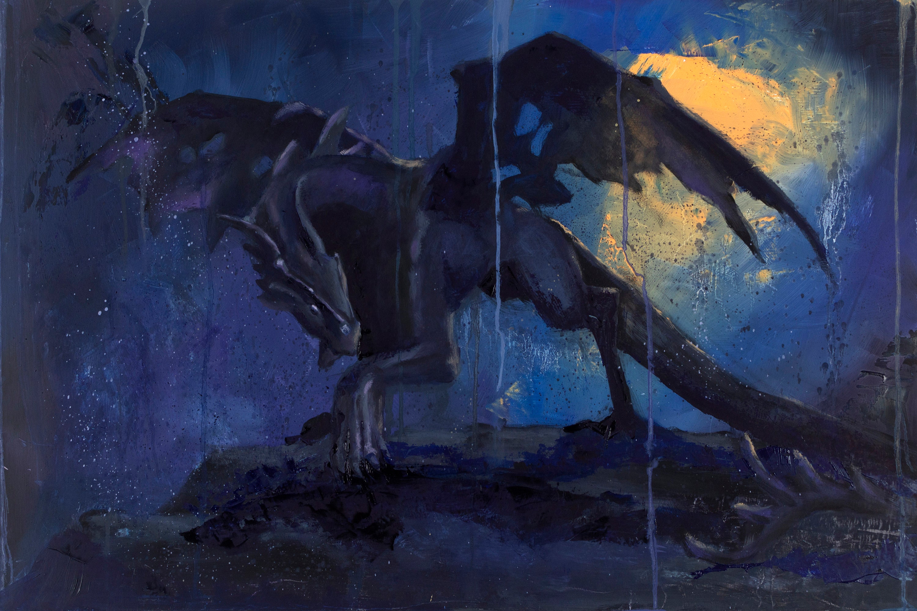 Shadow Dragon print
