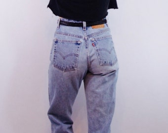 rad 90s vintage LEVI\u0027S 550 medium wash denim jeans sz 12/31 90s clothing boyfriend jeans mom jeans hipster grunge 90s jeans