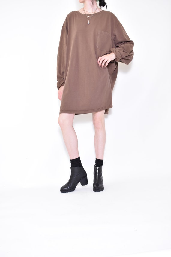 coolest VINTAGE chocolate brown one size fits most