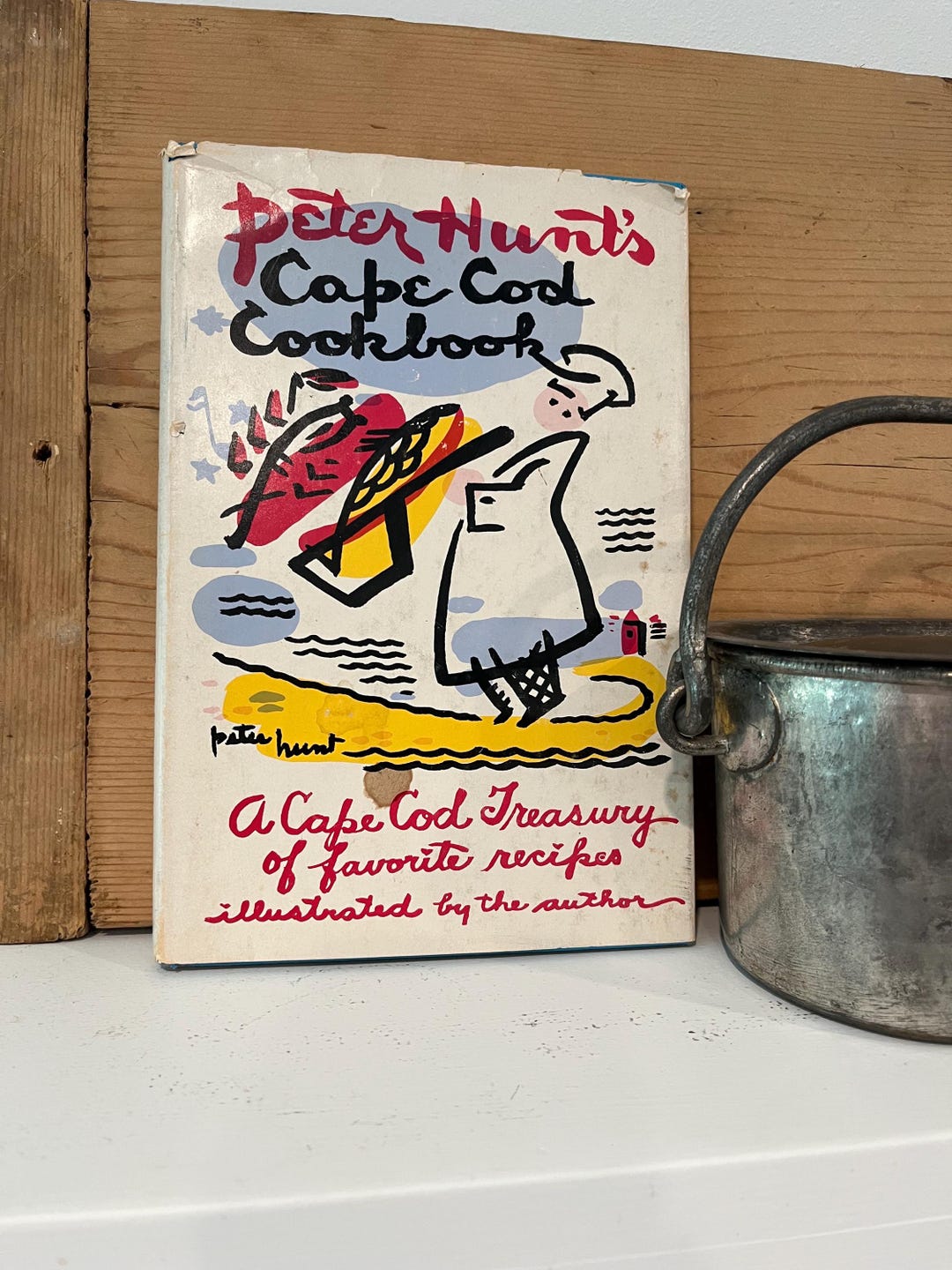Vintage Cape Cod Cookbook, Peter Hunt Illustrations, 1960 Hardback - Etsy