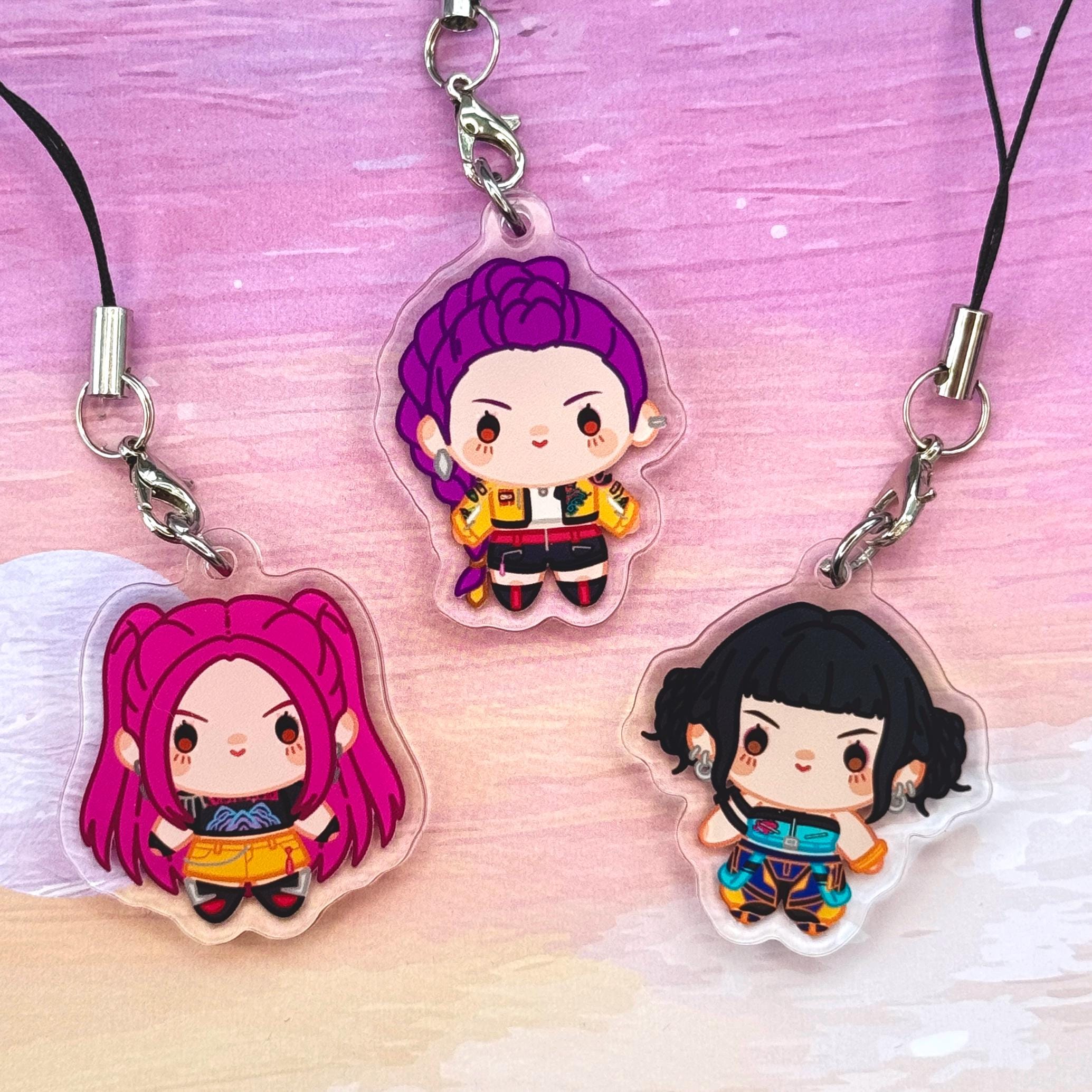 Kpop Demon Hunters - Huntrix - Rumi, Mira, Zoey - Acrylic Phone