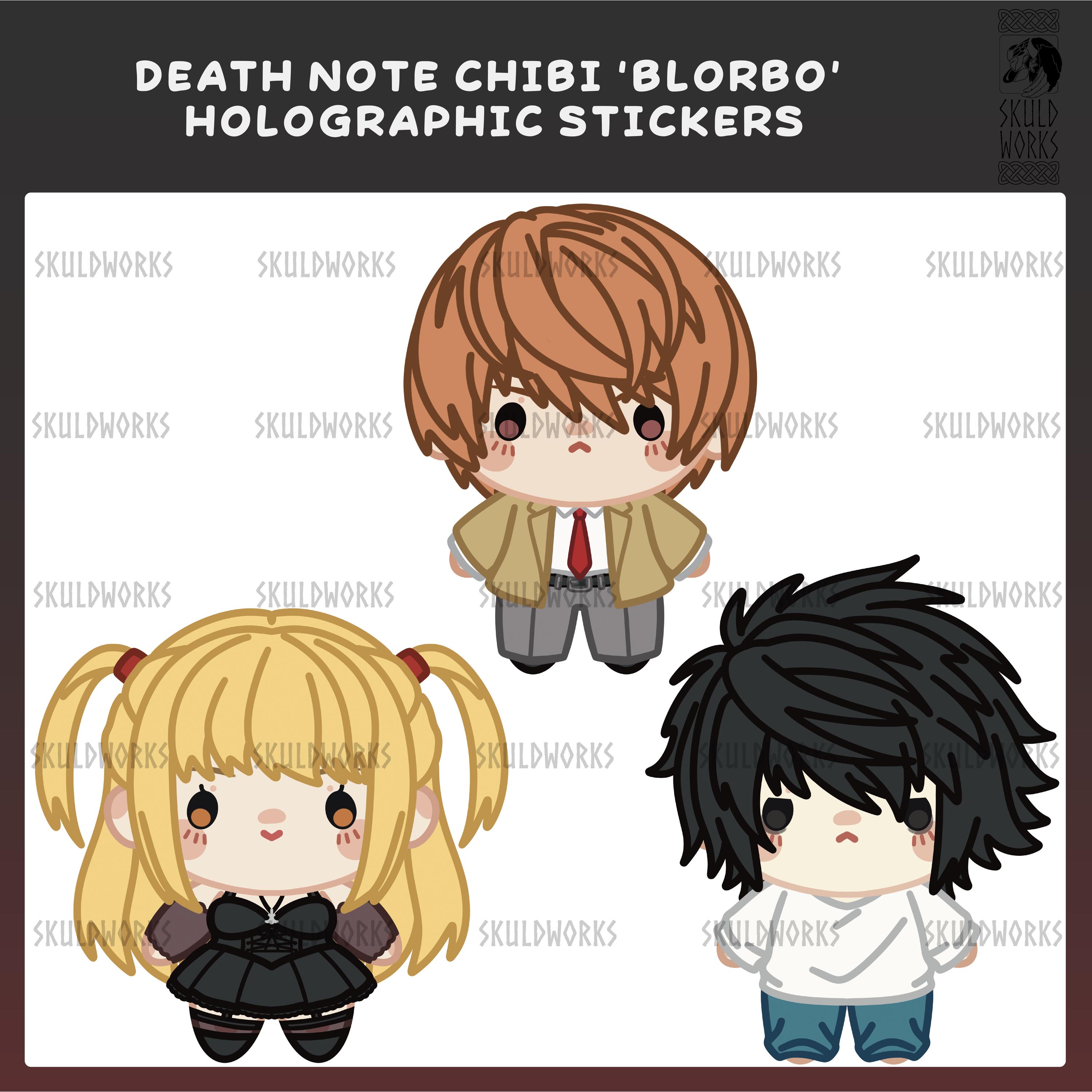 L Death Note Card - Etsy