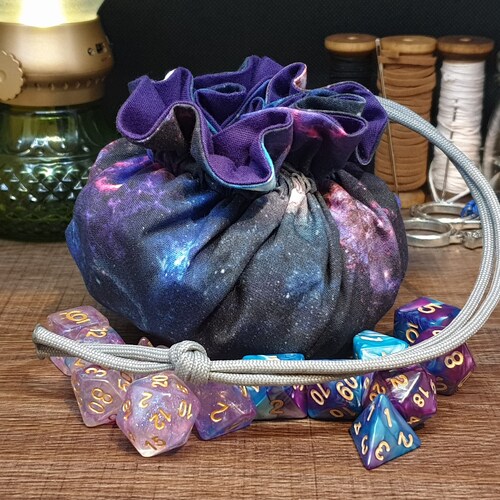 Giant Dice Bag Pockets Crystal Bag Etsy