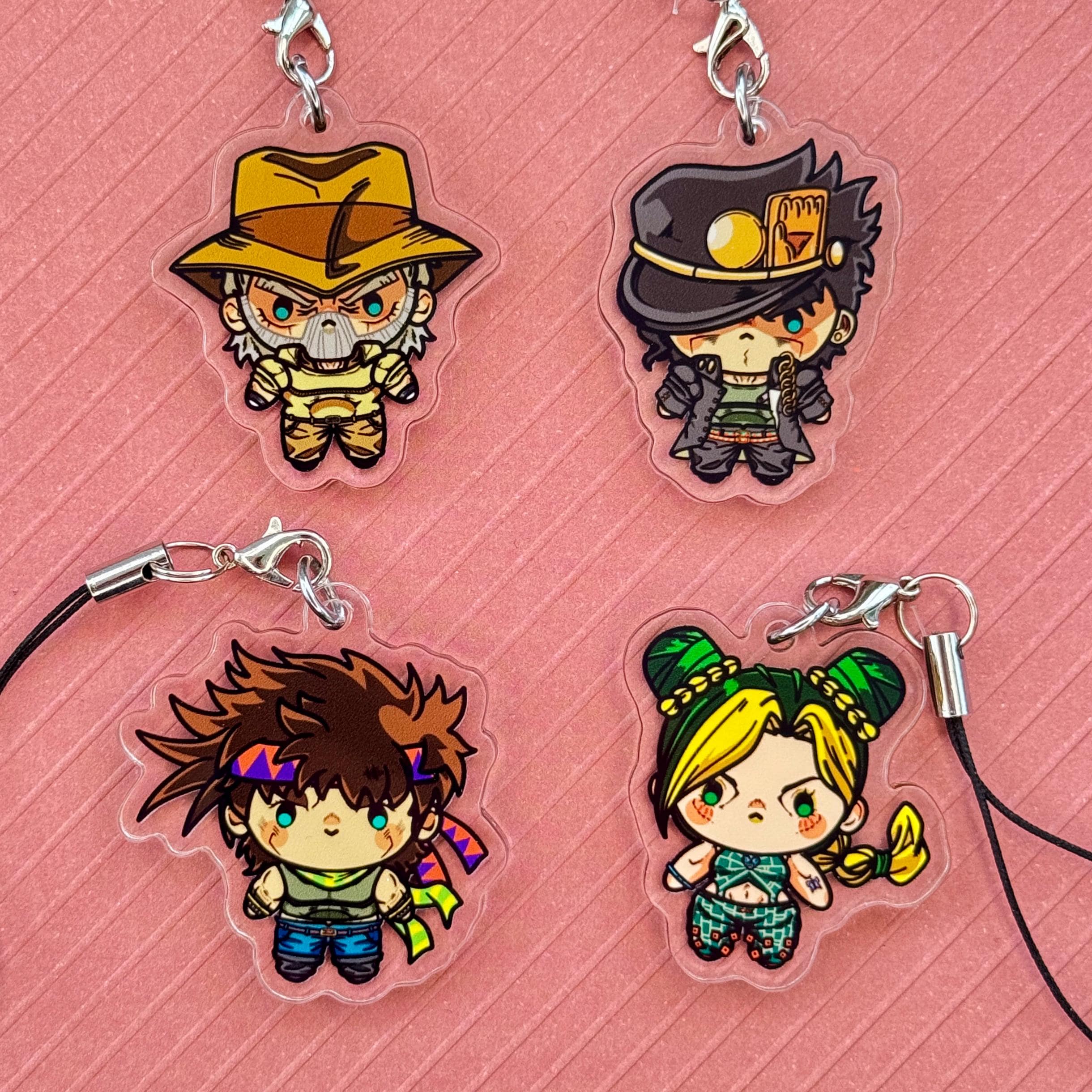 Jojo's Bizarre Adventure - Acrylic Phone Charms - Etsy