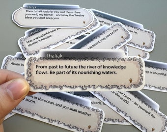 Final Fantasy XIV - Quote Stickers - Myths of the Realm / The Twelve