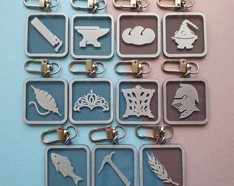 Final Fantasy XIV - Hand/Land Keychains