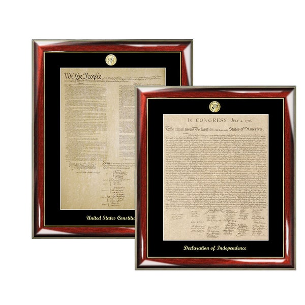 picture frames for constitution and declaration of independence