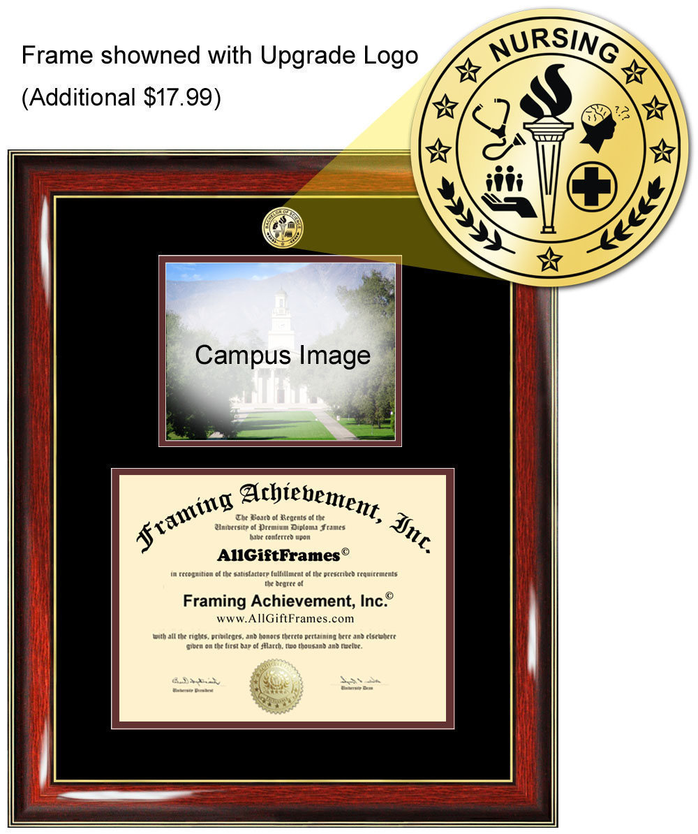 Framingham State University Diploma Frame Campus Certificate Etsy