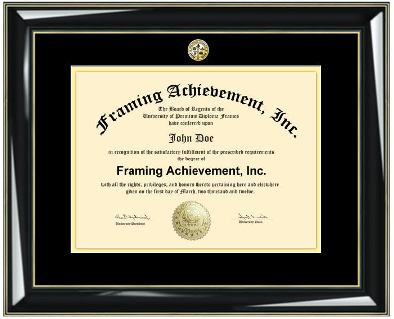 Diploma Frames Graduation Gifts University High School Image 0