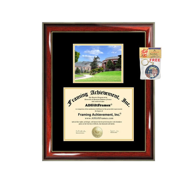 Appalachian diploma frame campus certificate Appalachian State University degree frames framing gift graduation plaque document college