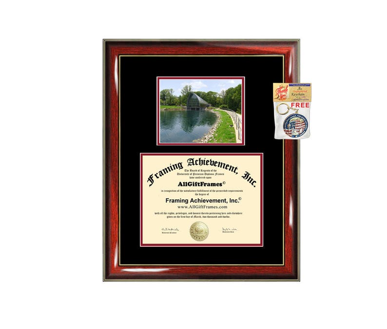 RHIT diploma frame Rose Hulman Institute Technology campus certificate