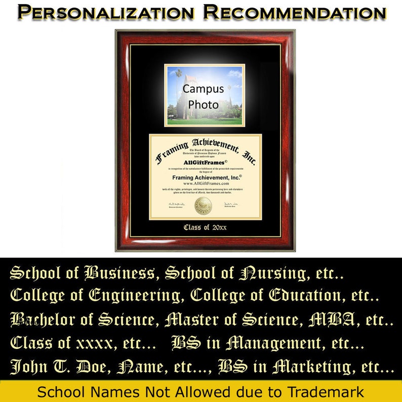 Diploma Frame Berry College University Photo Graduation Gift Case Emboss School Certificate Degree Framing Case Holder Document Graduate image 2