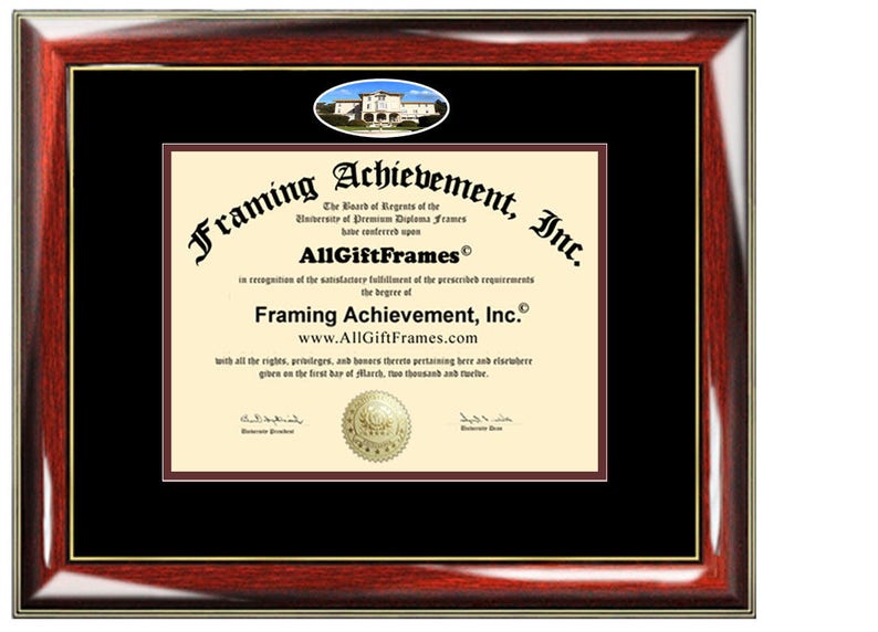 Notre Dame de Namur University diploma frame NDNU degree certificate framing gift graduation plaque school picture document graduate holder