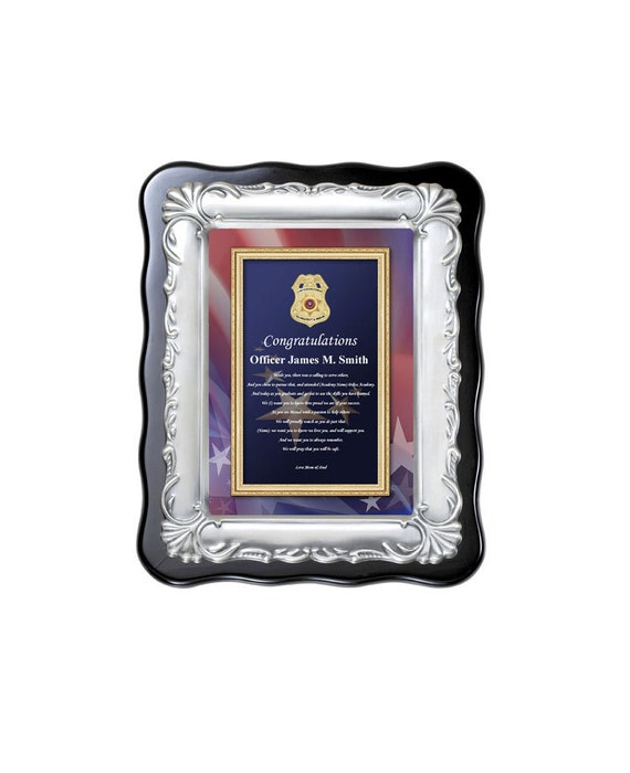 gift for husband graduating from police academy