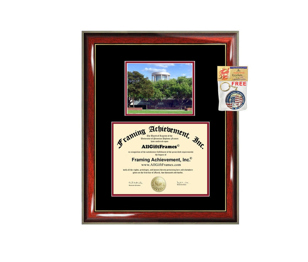 Biola University Diploma Frame Campus Certificate Biola Degree Etsy