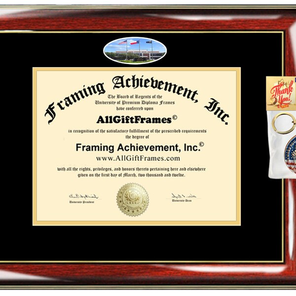 TEXAS A&M DIPLOMA FRAME Etsy