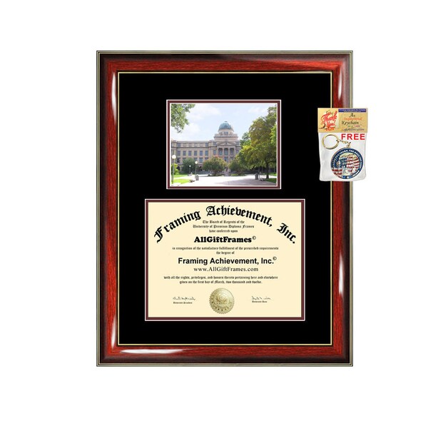 Texas A&m Diploma Frame Etsy