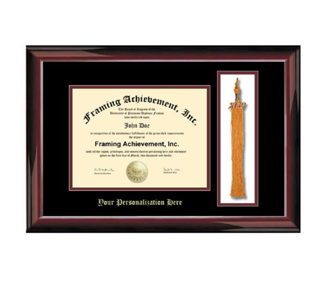 University Tassel Graduation Diploma Frame College Gift Graduate Top