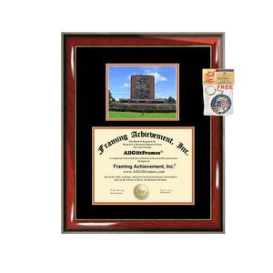 BGSU diploma frame Bowling Green State University degree frames framing gift campus certificate graduation plaque document college image 1