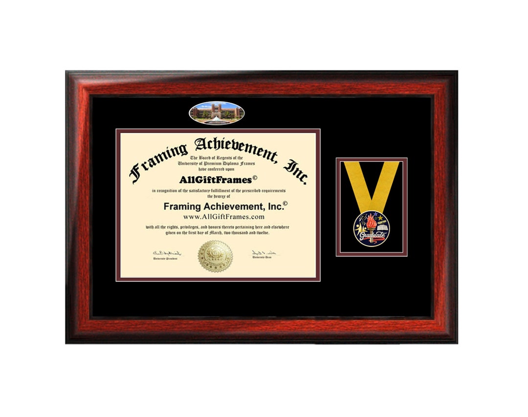 FSU Graduation Diploma Frame School Florida State University Etsy