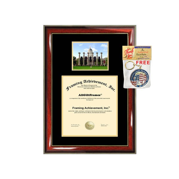 Columbia University Diploma Frame Etsy