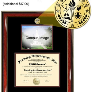 Diploma Frame Berry College University Photo Graduation Gift Case Emboss School Certificate Degree Framing Case Holder Document Graduate image 3