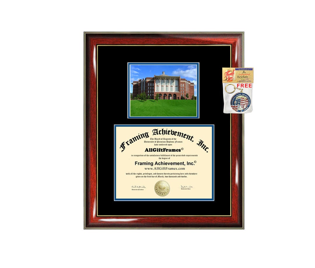 University of Kentucky Diploma Frame Campus Picture UK Etsy