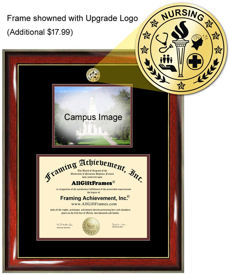 BGSU diploma frame Bowling Green State University degree frames framing gift campus certificate graduation plaque document college image 3