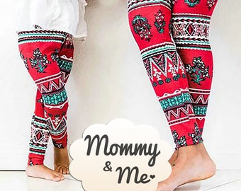 ONE SIZE Buttery Soft Always Brushed Christmas Leggings TC//O361