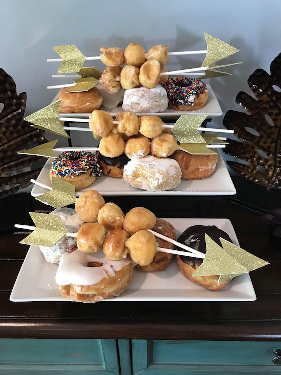 Cupids Arrow Kebab Stick Baby Shower Decor Party Supplies Paper Craft Wedding Bridal Decorations Skewer Food Prep Candy Cake Pop