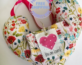 Wildflower Post-Surgery Pillow: Underarm Mastectomy Comfort Gift with Pocket