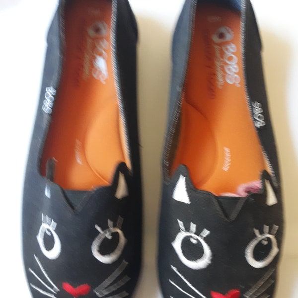 Cat Shoes Etsy