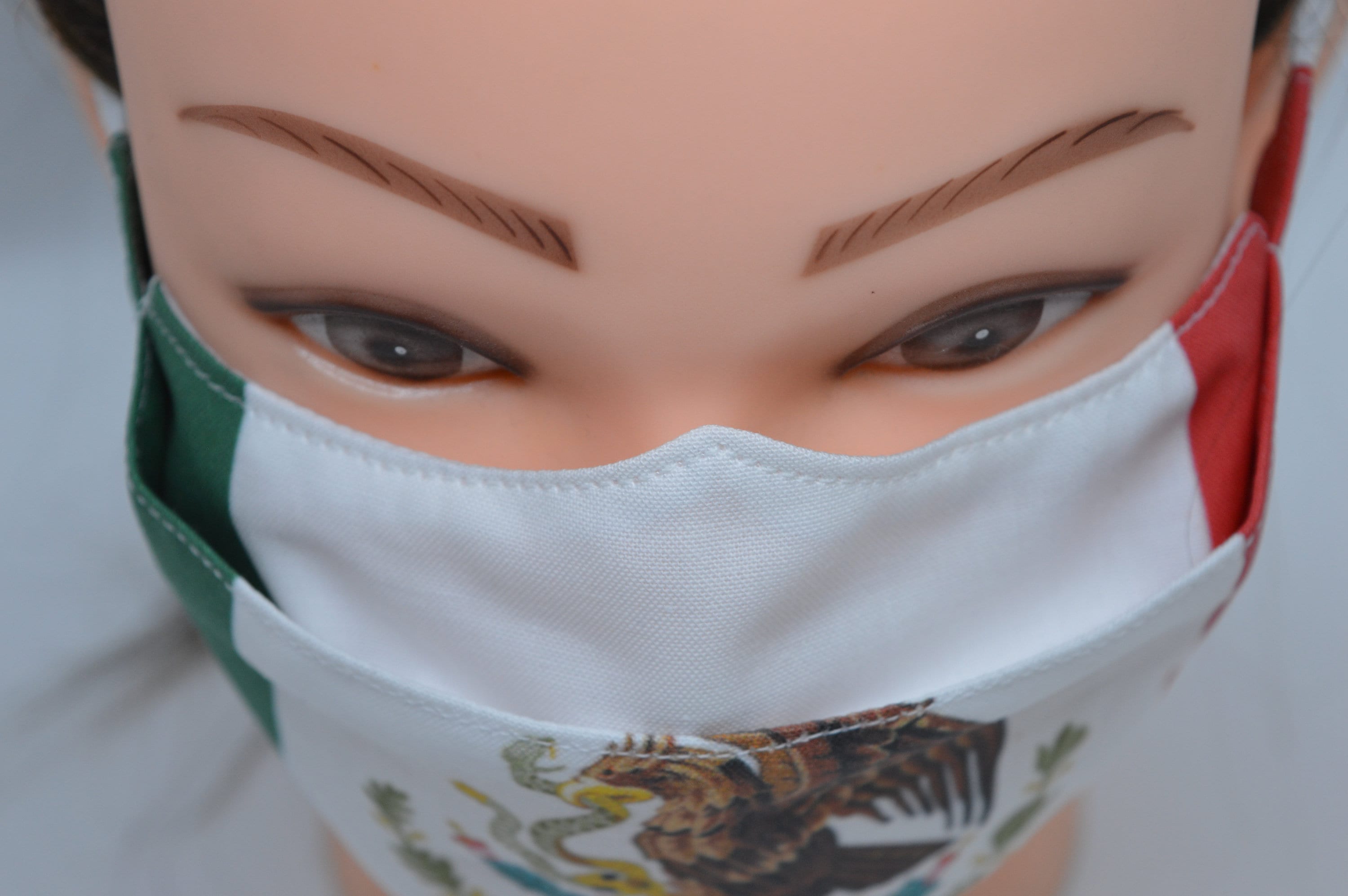 Mexican Flag Cotton Face Mask for Men and Women Handmade Etsy