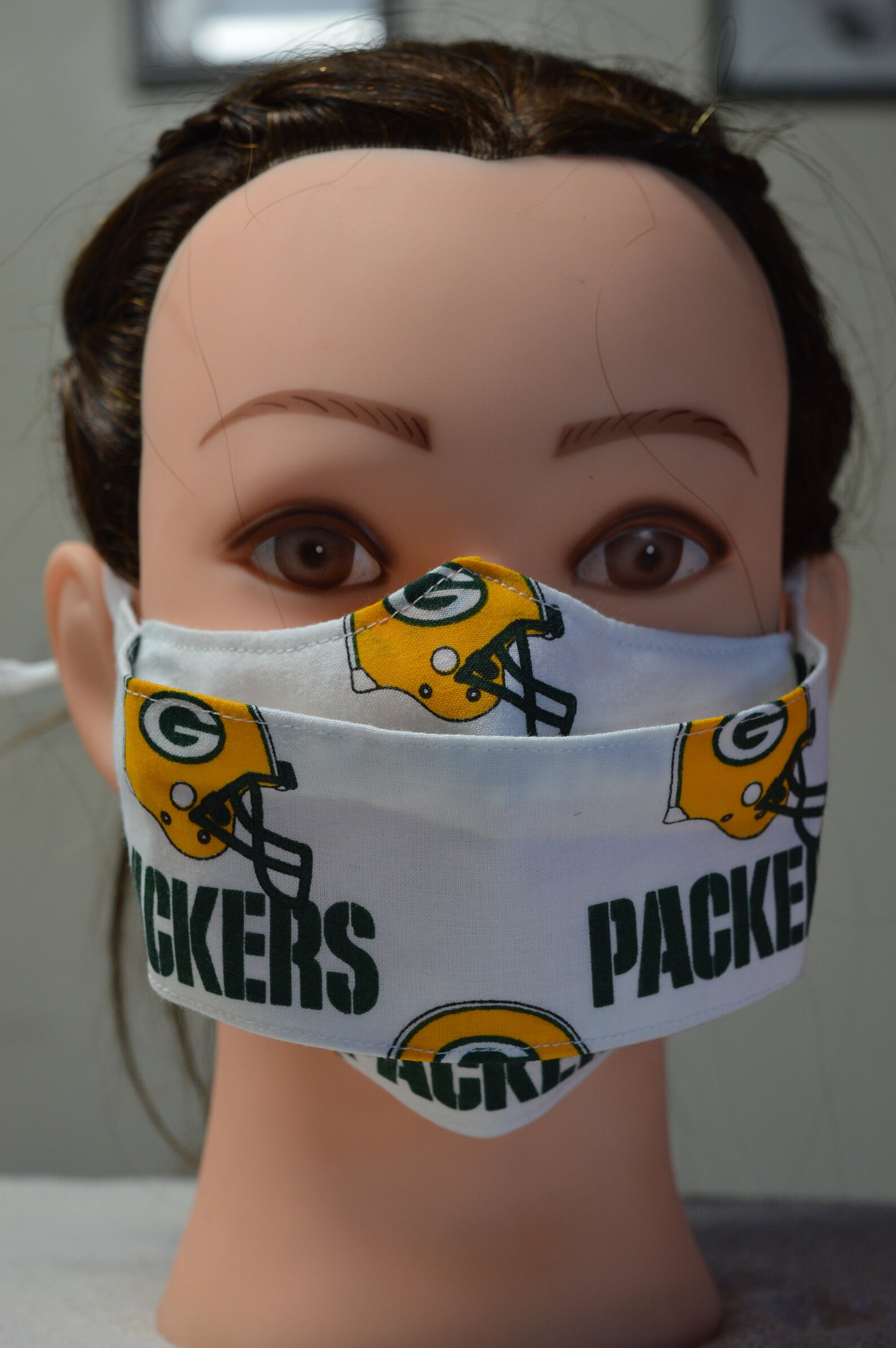 NFL Football Green Bay Packers Adjustable Mouth Guard Face Etsy