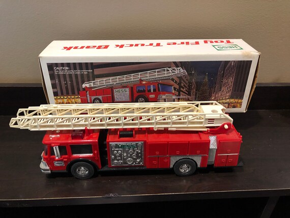 hess fire truck bank